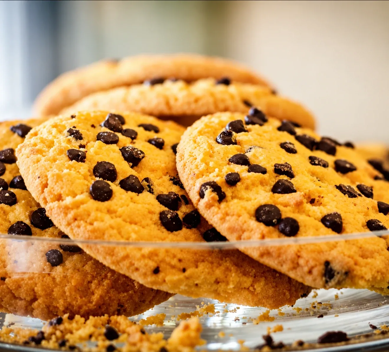 Cookies con chips de chocolate